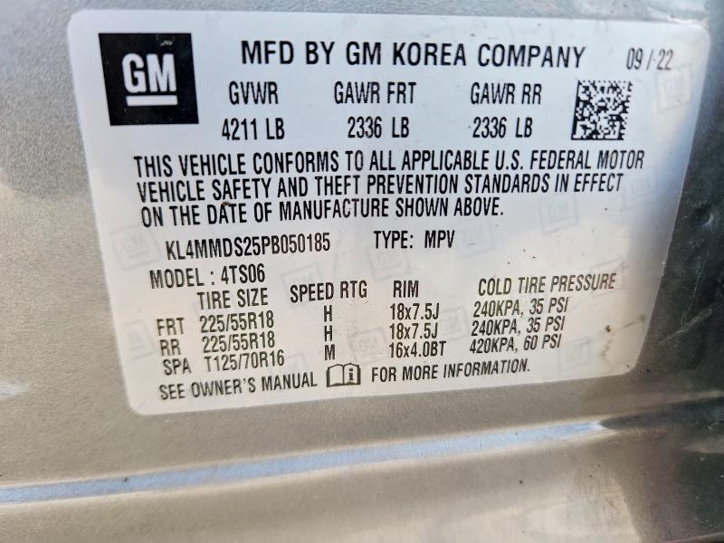 2023 Buick Encore Gx მანქანა იყიდება აუქციონზე, vin: KL4MMDS25PB050185, აუქციონის ნომერი: 58577636
