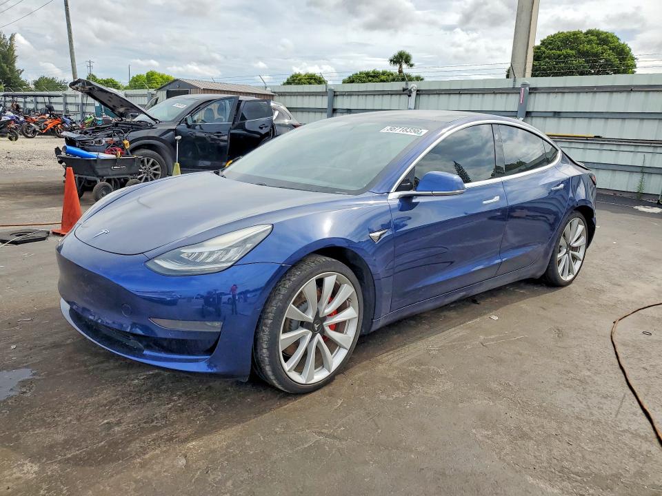 Продажа на аукционе авто 2019 Tesla Model 3, vin: 5YJ3E1EB8KF237774, номер лота: 56718356