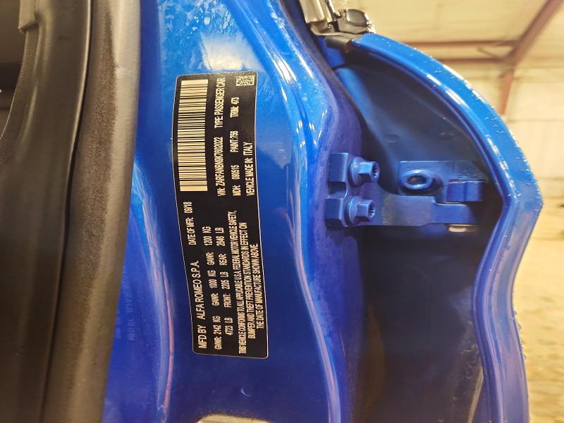 Aukcja sprzedaży 2019 Alfa Romeo Giulia, vin: ZARFANBN9K7602022, numer aukcji: 57532976
