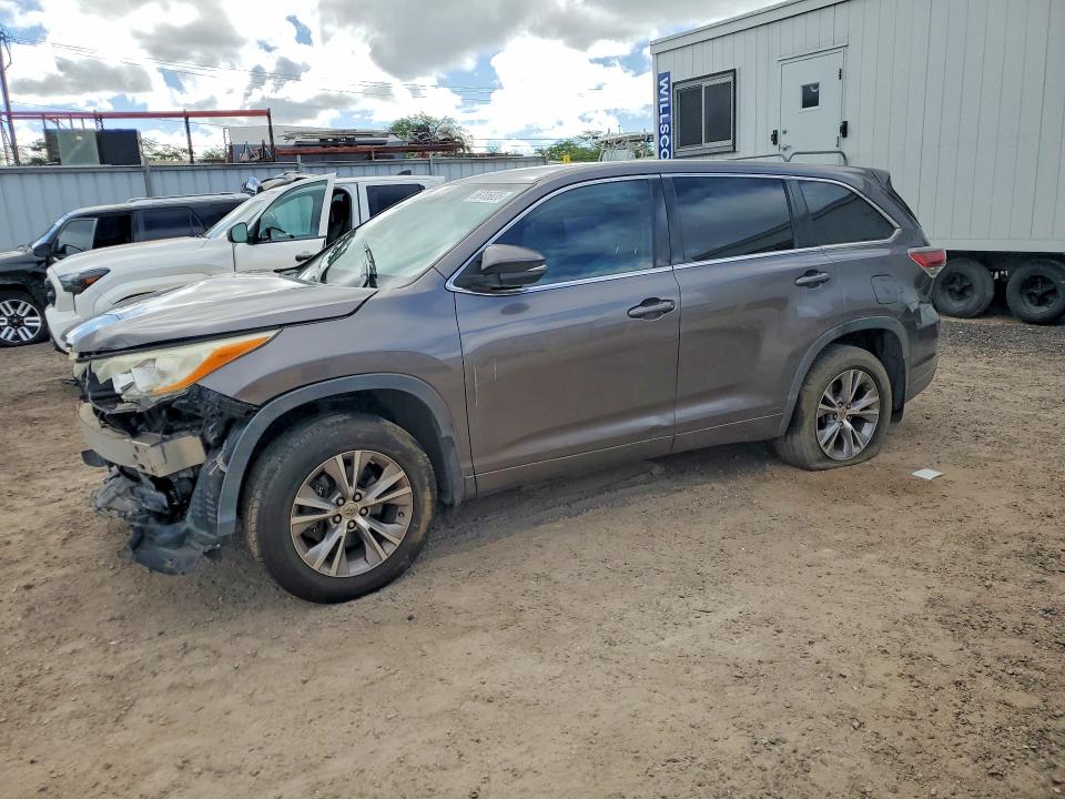 2014 Toyota Highlander მანქანა იყიდება აუქციონზე, vin: 5TDZKRFH3ES037499, აუქციონის ნომერი: 56705826