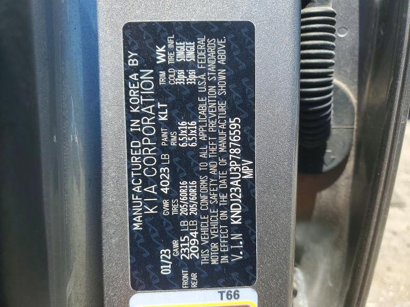 Продаж на аукціоні авто 2023 Kia Soul, vin: KNDJ23AU3P7876595, номер лоту: 55984446
