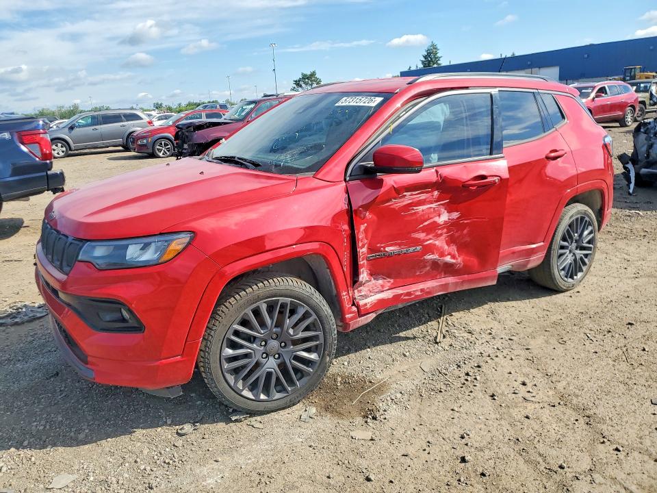 2022 Jeep Compass მანქანა იყიდება აუქციონზე, vin: 3C4NJDCB8NT131663, აუქციონის ნომერი: 57315726