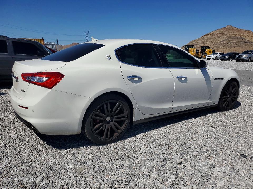 2018 Maserati Ghibli მანქანა იყიდება აუქციონზე, vin: ZAM57YTA7J1292533, აუქციონის ნომერი: 57391746