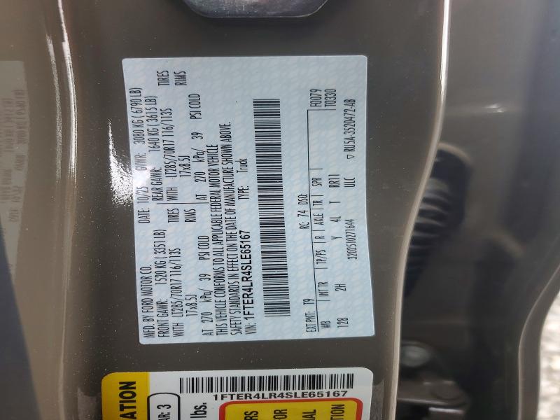 Aukcja sprzedaży 2025 Ford Ranger, vin: 1FTER4LR4SLE65167, numer aukcji: 58335206