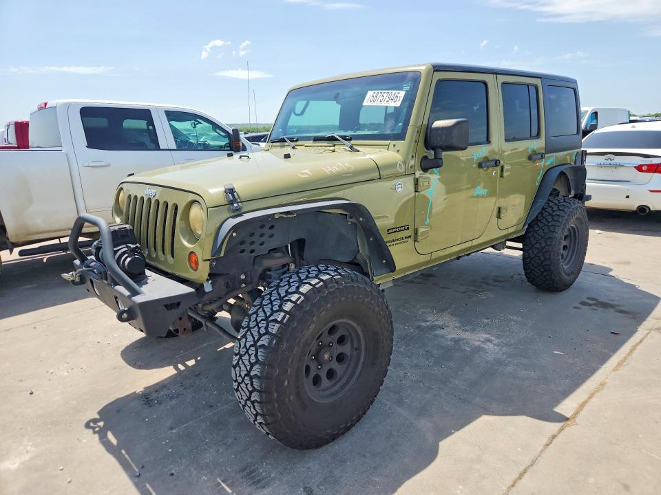 Продажа на аукционе авто 2013 Jeep Wrangler Unlimited, vin: 1C4BJWDG4DL686497, номер лота: 58757946
