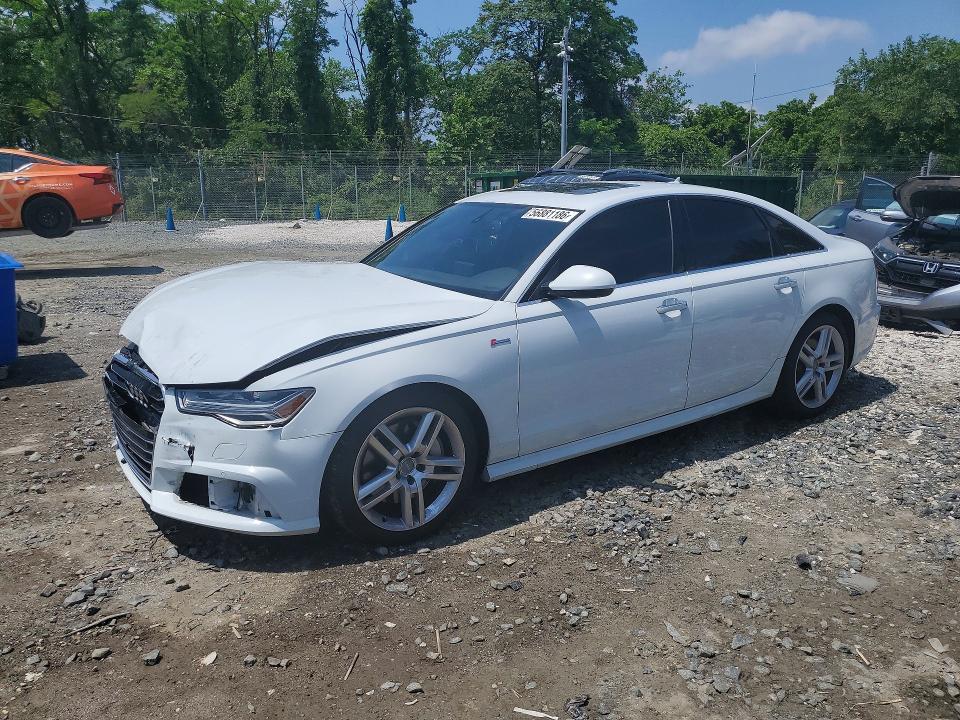 2016 Audi A6 მანქანა იყიდება აუქციონზე, vin: WAUFGAFC1GN190155, აუქციონის ნომერი: 56881186