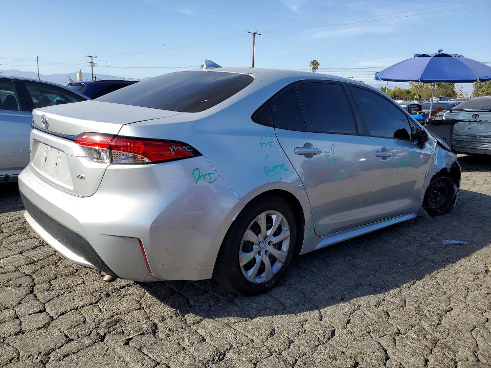 Продажа на аукционе авто 2021 Toyota Corolla, vin: 5YFEPMAEXMP246231, номер лота: 57174526