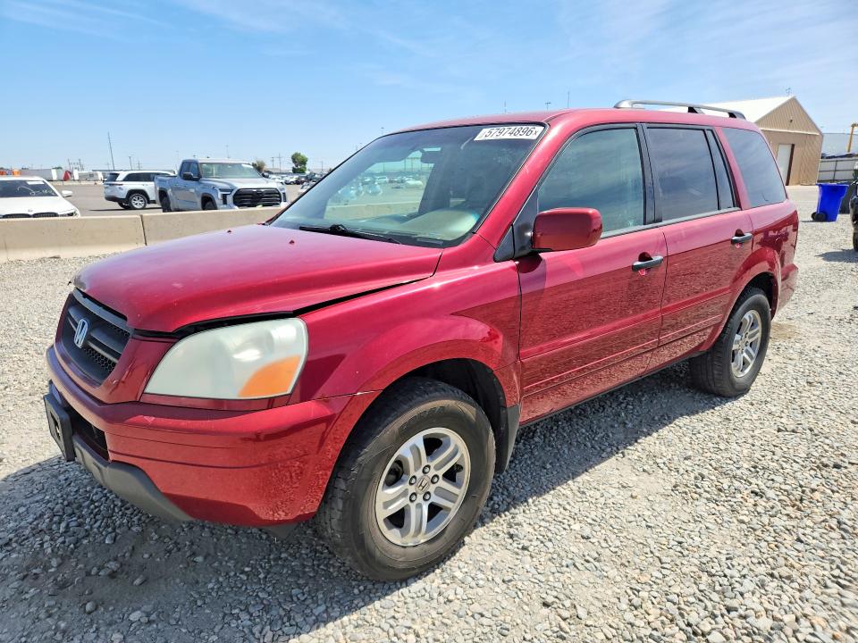 Auction sale of the 2005 Honda Pilot, vin: 2HKYF186X5H553569, lot number: 57974896