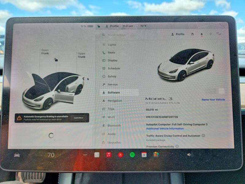 Aukcja sprzedaży 2021 Tesla Model 3, vin: 5YJ3E1EA6MF091739, numer aukcji: 54391726