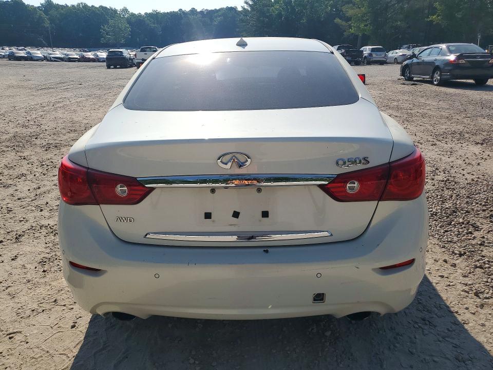 56075276 :رقم المزاد ، JN1BV7AR7EM701881 vin ، 2014 Infiniti Q50 مزاد بيع