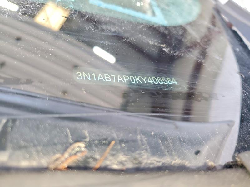 Продажа на аукционе авто 2019 Nissan Sentra, vin: 3N1AB7AP0KY406584, номер лота: 58517466