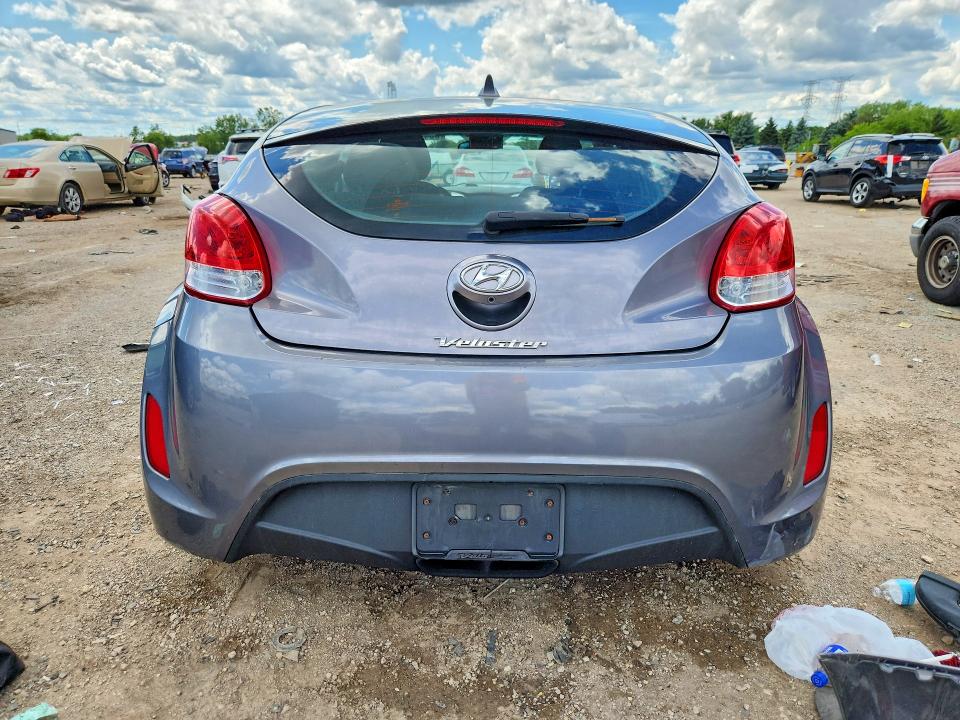 2017 Hyundai Veloster მანქანა იყიდება აუქციონზე, vin: KMHTC6AD2HU306335, აუქციონის ნომერი: 56410836