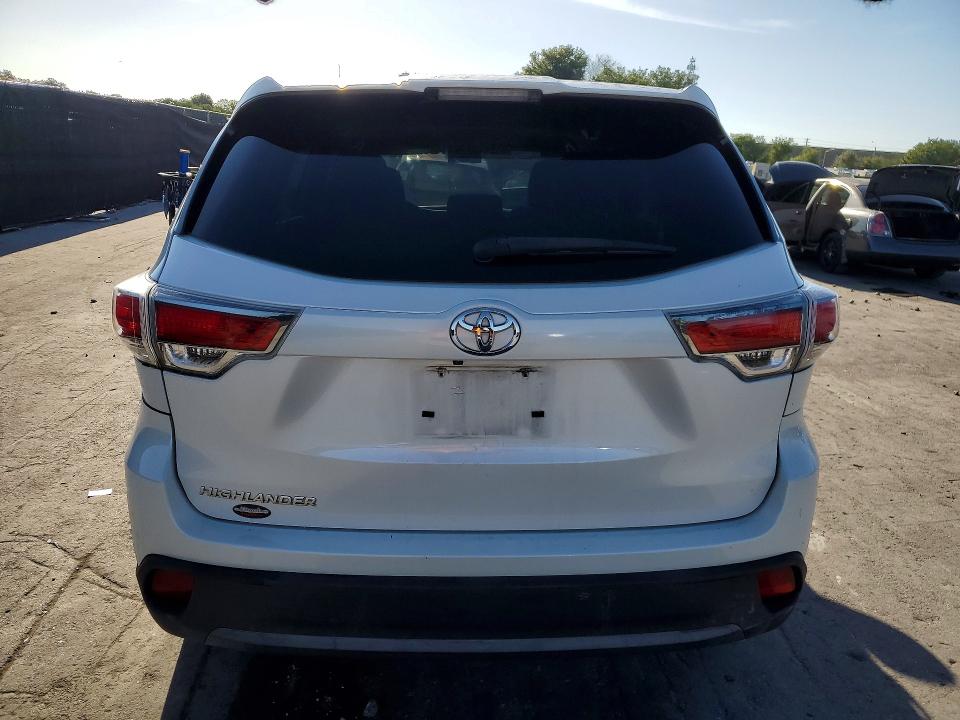 2016 Toyota Highlander მანქანა იყიდება აუქციონზე, vin: 5TDZKRFH5GS166928, აუქციონის ნომერი: 60158126