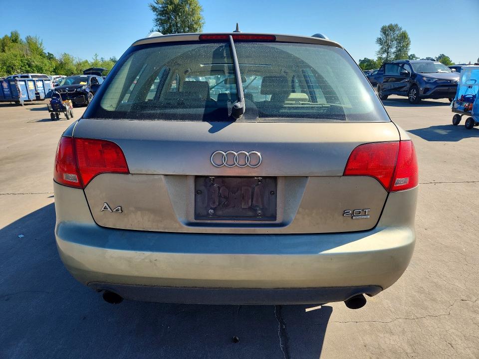 2007 Audi A4 მანქანა იყიდება აუქციონზე, vin: WAUKF78E57A231624, აუქციონის ნომერი: 55463516