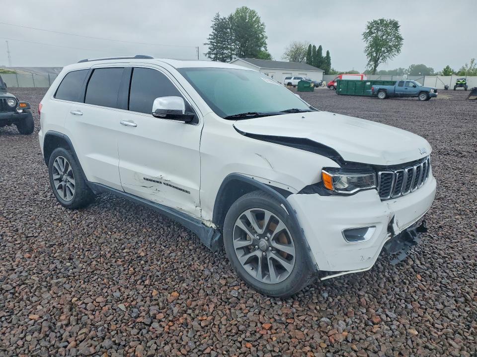 57149606 :رقم المزاد ، 1C4RJFBG1JC144559 vin ، 2018 Jeep Grand Cherokee مزاد بيع