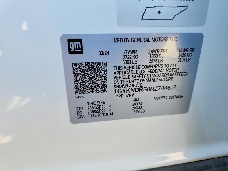 Продажа на аукционе авто 2024 Cadillac Xt5, vin: 1GYKNDRS0RZ744612, номер лота: 56412766