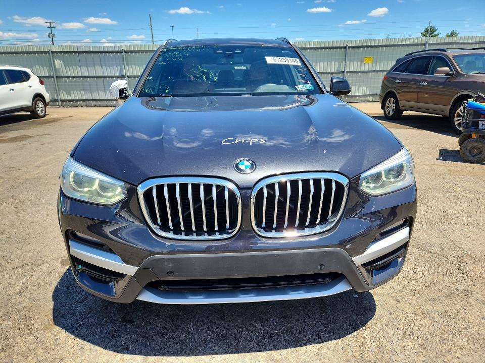 2021 Bmw X3 მანქანა იყიდება აუქციონზე, vin: 5UXTS1C0XM9H46404, აუქციონის ნომერი: 57259146