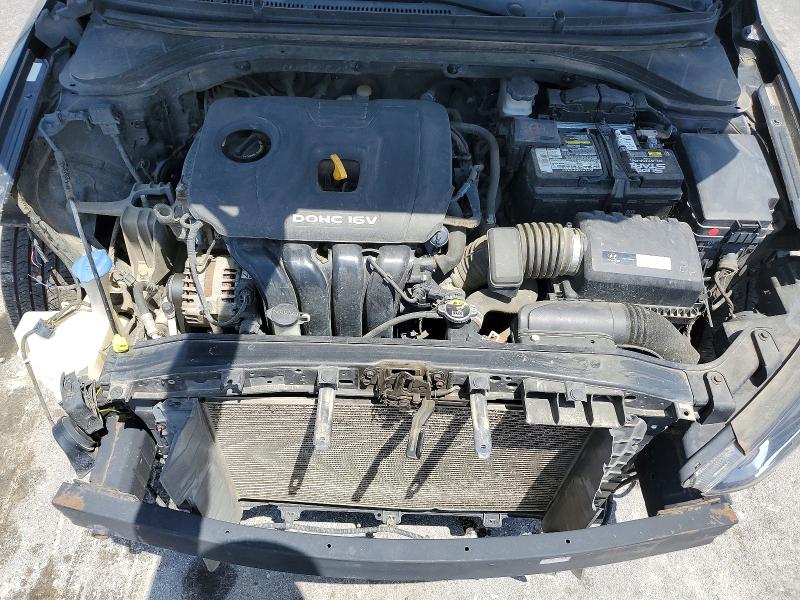 2017 Hyundai Elantra მანქანა იყიდება აუქციონზე, vin: KMHD74LF9HU156140, აუქციონის ნომერი: 55731436
