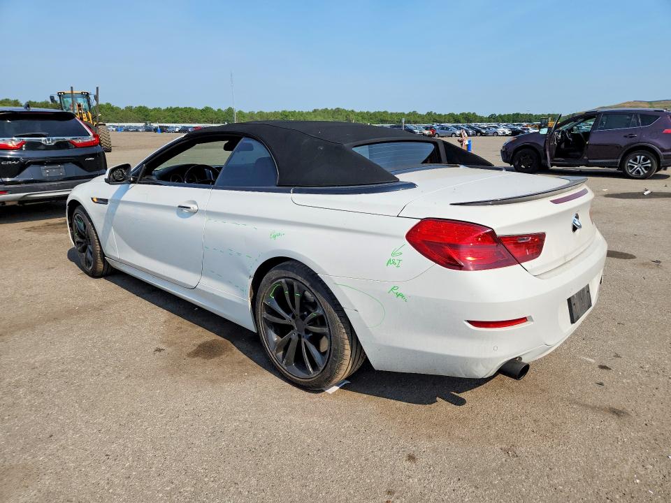 2014 Bmw 640 მანქანა იყიდება აუქციონზე, vin: WBAYP5C56EDZ27875, აუქციონის ნომერი: 58796236