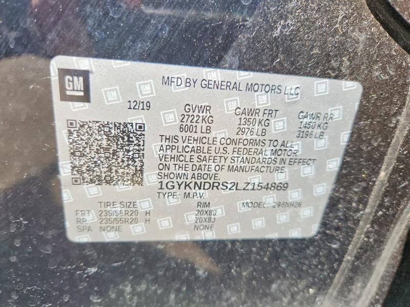Продаж на аукціоні авто 2020 Cadillac Xt5, vin: 1GYKNDRS2LZ154869, номер лоту: 58240346