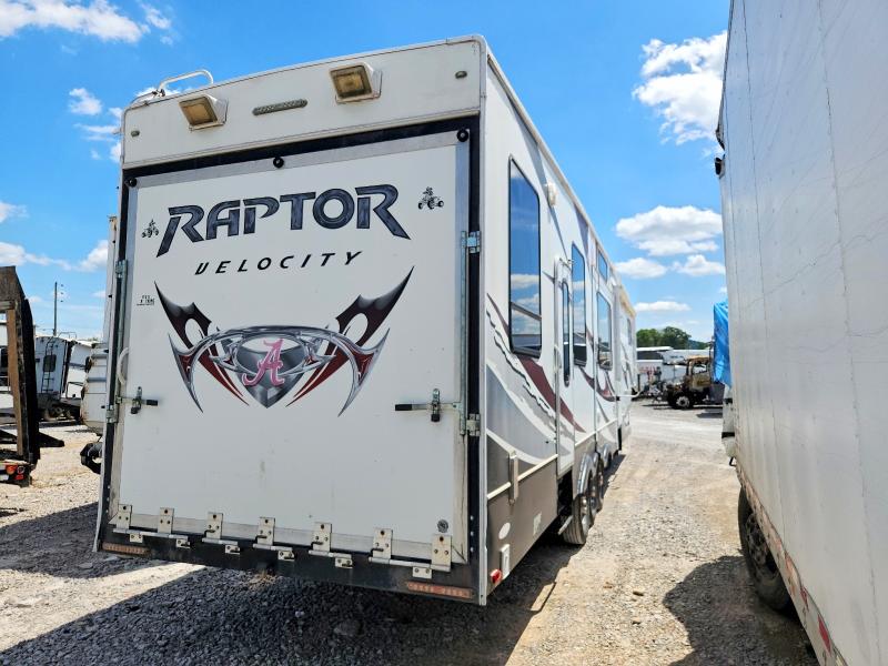 Продаж на аукціоні авто 2011 Keystone Raptor Toy Hauler Se, vin: 4YDF4012XBR801223, номер лоту: 57000236