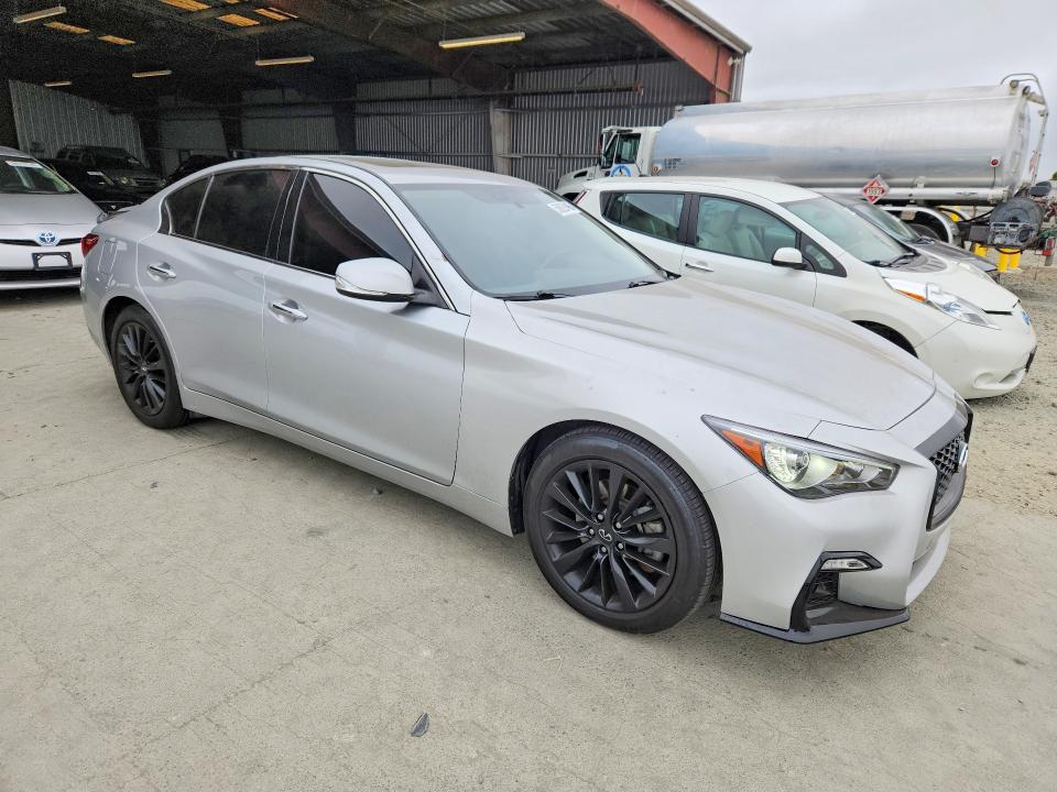 58629466 :رقم المزاد ، JN1EV7APXKM519194 vin ، 2019 Infiniti Q50 مزاد بيع