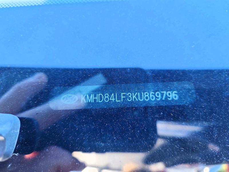 56247556 :رقم المزاد ، KMHD84LF3KU869796 vin ، 2019 Hyundai Elantra مزاد بيع