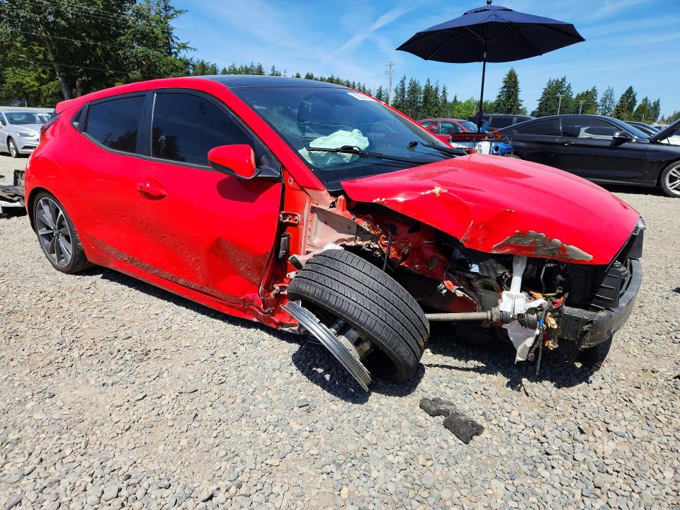 Aukcja sprzedaży 2021 Hyundai Veloster, vin: KMHTG6AF4MU032734, numer aukcji: 55626526