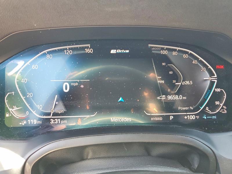 57244016 :رقم المزاد ، 3MW5P7J07M8B79378 vin ، 2021 Bmw 330e مزاد بيع