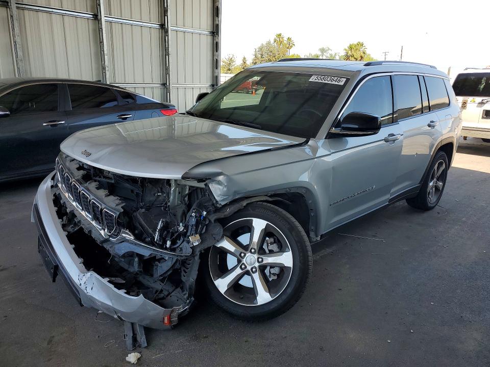 55803646 :رقم المزاد ، 1C4RJKBG6M8196303 vin ، 2021 Jeep Grand Cherokee مزاد بيع