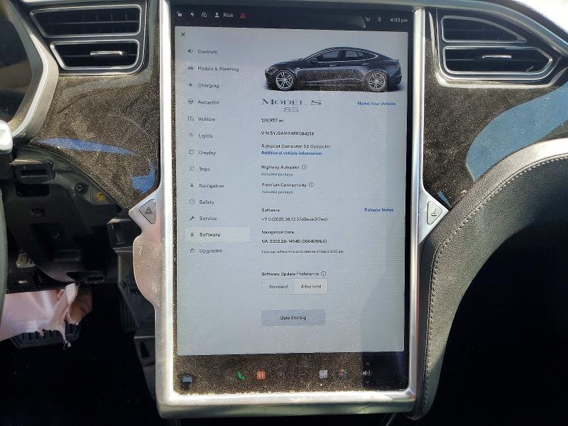Продаж на аукціоні авто 2015 Tesla Model S, vin: 5YJSA1H14FF084214, номер лоту: 50765466
