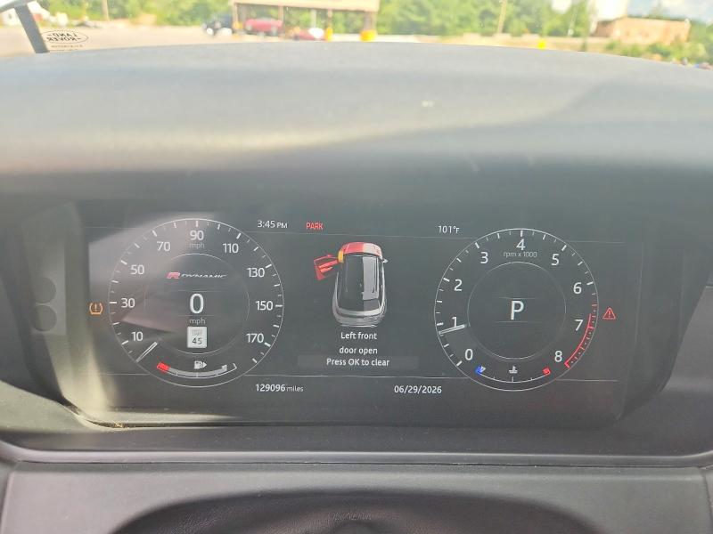 2018 Land Rover Range Rover Velar მანქანა იყიდება აუქციონზე, vin: SALYM2RV3JA753088, აუქციონის ნომერი: 58797126