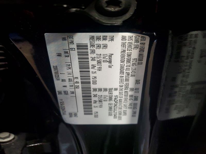 2018 Ford Focus მანქანა იყიდება აუქციონზე, vin: 1FADP3N23JL210400, აუქციონის ნომერი: 58764196