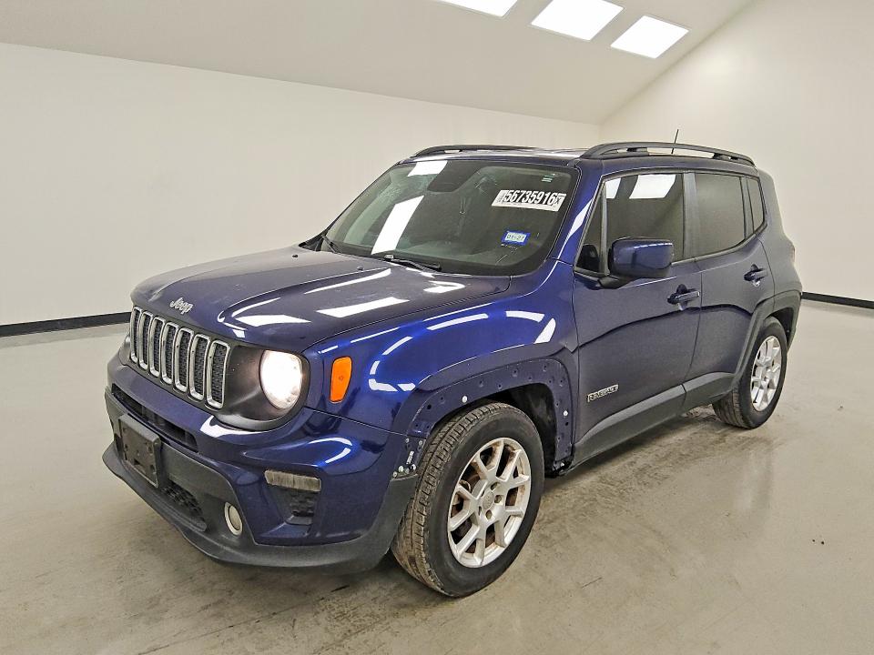 Продаж на аукціоні авто 2020 Jeep Renegade, vin: ZACNJABB7LPL62300, номер лоту: 56735916
