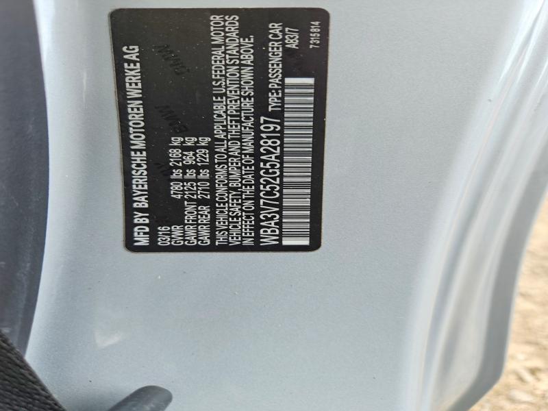 2016 Bmw 428 მანქანა იყიდება აუქციონზე, vin: WBA3V7C52G5A28197, აუქციონის ნომერი: 59079266