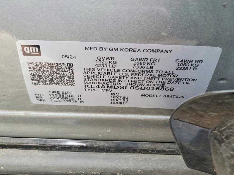Aukcja sprzedaży 2025 Buick Encore Gx, vin: KL4AMDSL0SB016868, numer aukcji: 57900866