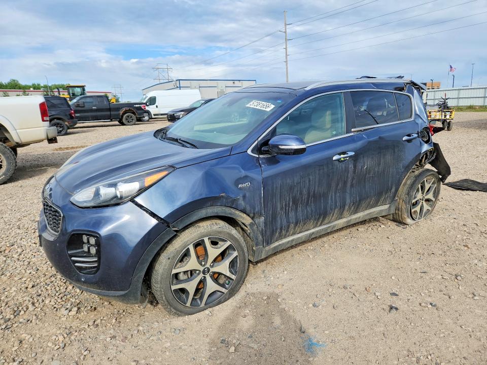 2017 Kia Sportage მანქანა იყიდება აუქციონზე, vin: KNDPRCA62H7171277, აუქციონის ნომერი: 57381656