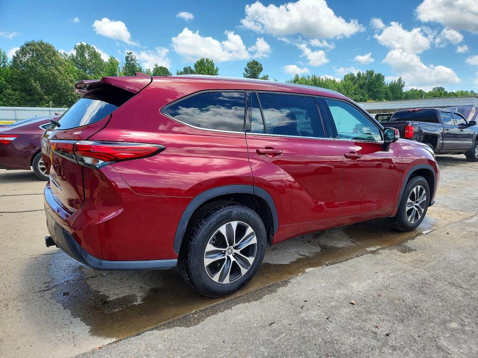 Продажа на аукционе авто 2020 Toyota Highlander, vin: 5TDGZRAH6LS506026, номер лота: 57190336