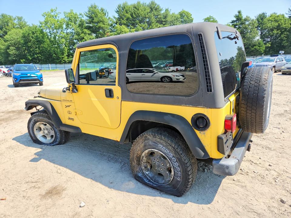 Aukcja sprzedaży 2002 Jeep Wrangler / Tj, vin: 1J4FA49S72P713002, numer aukcji: 59254886