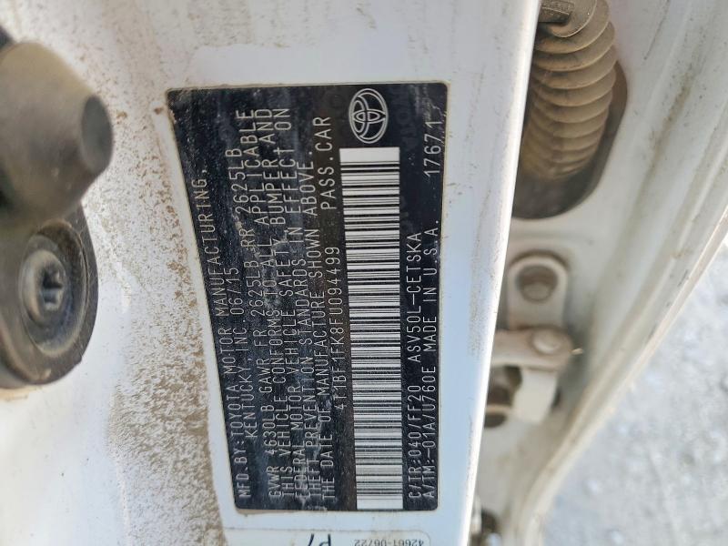 Продажа на аукционе авто 2015 Toyota Camry, vin: 4T1BF1FK8FU094499, номер лота: 57962286