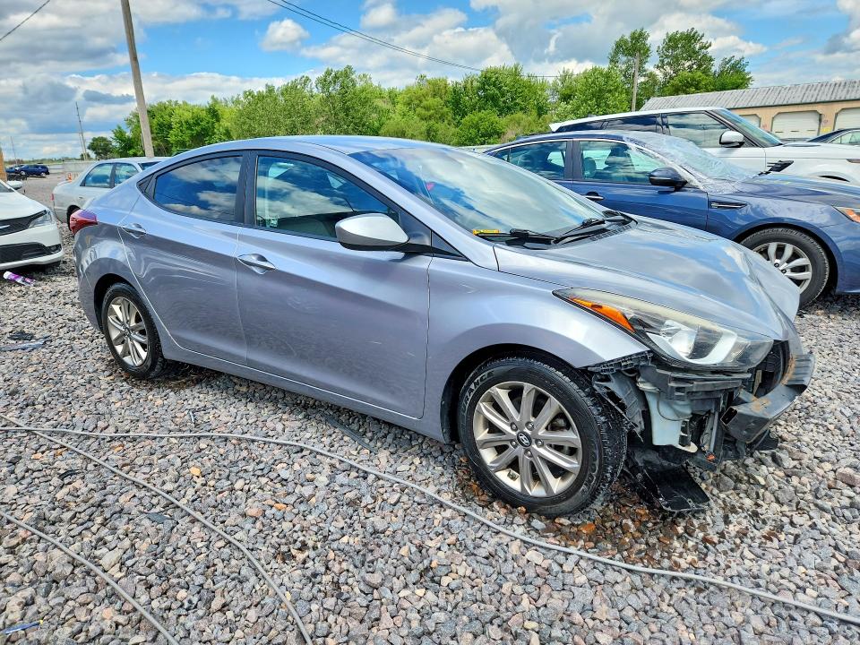 57956606 :رقم المزاد ، 5NPDH4AE6FH629012 vin ، 2015 Hyundai Elantra مزاد بيع
