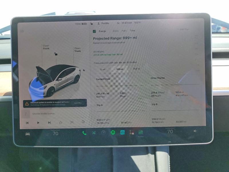 Aukcja sprzedaży 2022 Tesla Model 3, vin: 5YJ3E1EB8NF183946, numer aukcji: 56303786