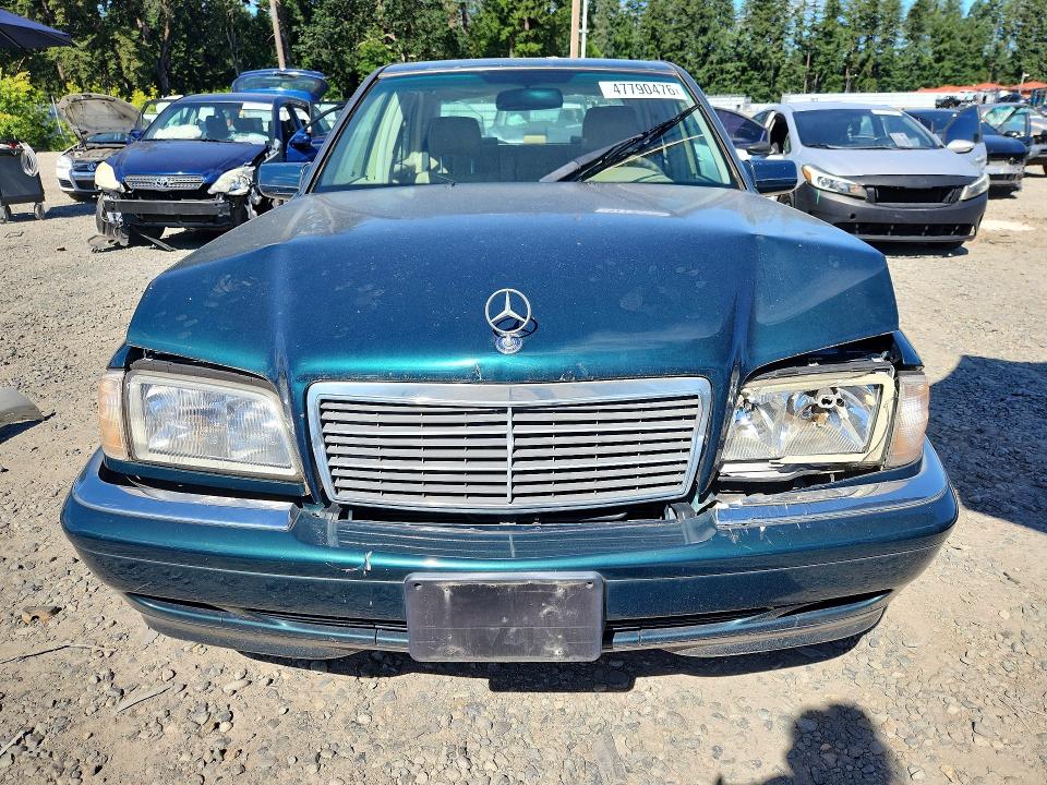1998 Mercedes-benz C მანქანა იყიდება აუქციონზე, vin: WDBHA23G0WA606145, აუქციონის ნომერი: 47790476
