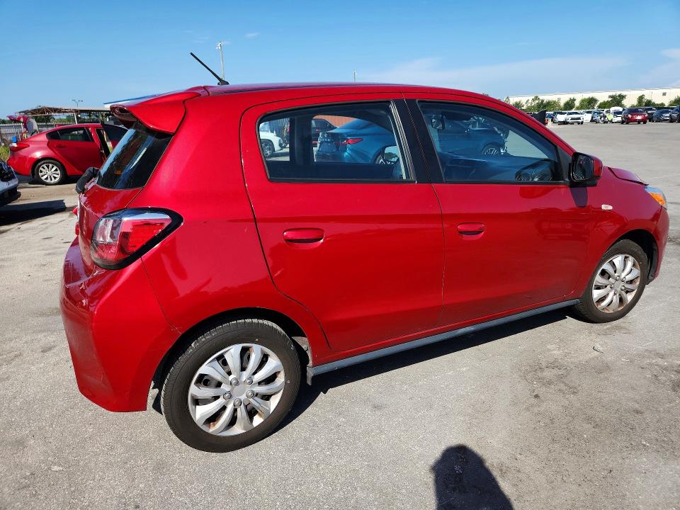 58623396 :رقم المزاد ، ML32AUHJ6MH006227 vin ، 2021 Mitsubishi Mirage مزاد بيع