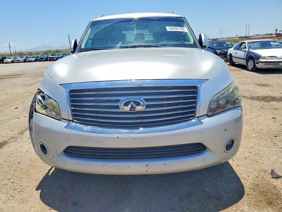 58096796 :رقم المزاد ، JN8AZ2ND2C9715285 vin ، 2012 Infiniti Qx56 مزاد بيع