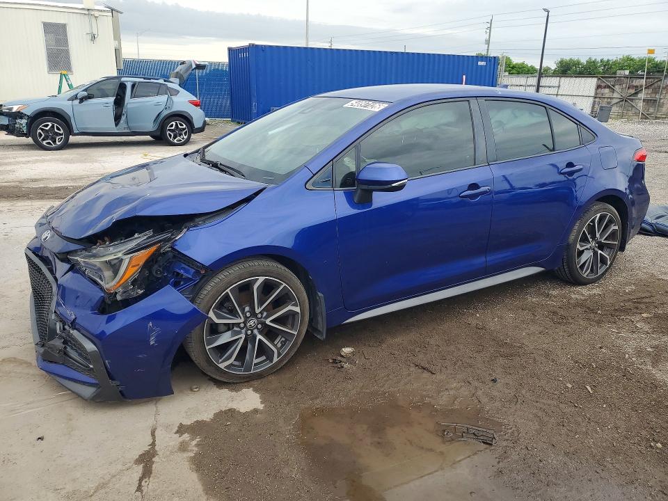 54897126 :رقم المزاد ، JTDS4RCE7LJ036145 vin ، 2020 Toyota Corolla مزاد بيع