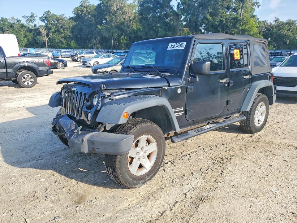 Aukcja sprzedaży 2015 Jeep Wrangler Unlimited, vin: 1C4BJWDG2FL581248, numer aukcji: 55634096