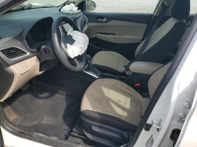 2022 Hyundai Accent მანქანა იყიდება აუქციონზე, vin: 3KPC24A68NE173278, აუქციონის ნომერი: 57318086