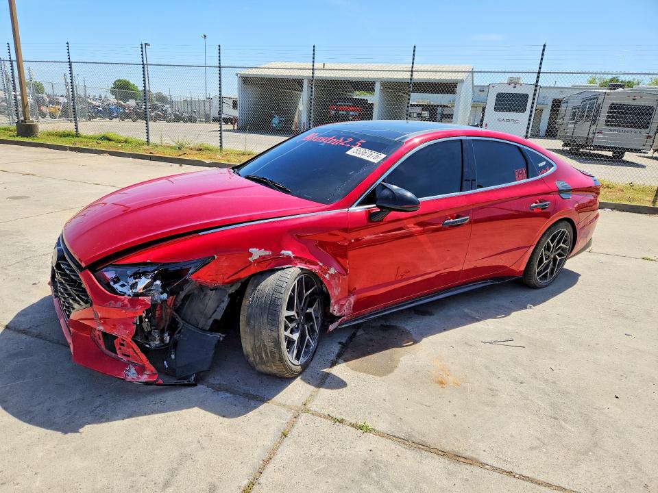 Продаж на аукціоні авто 2021 Hyundai Sonata, vin: 5NPEK4JC5MH105979, номер лоту: 55367676