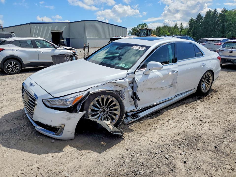 2018 Genesis G90 მანქანა იყიდება აუქციონზე, vin: KMHG34JA9JU040135, აუქციონის ნომერი: 57835216